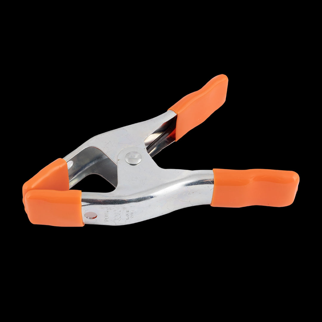 PONY JORGENSEN 50mm Classic Spring Clamp for secure holds in woodworking, metalworking, and upholstery projects.