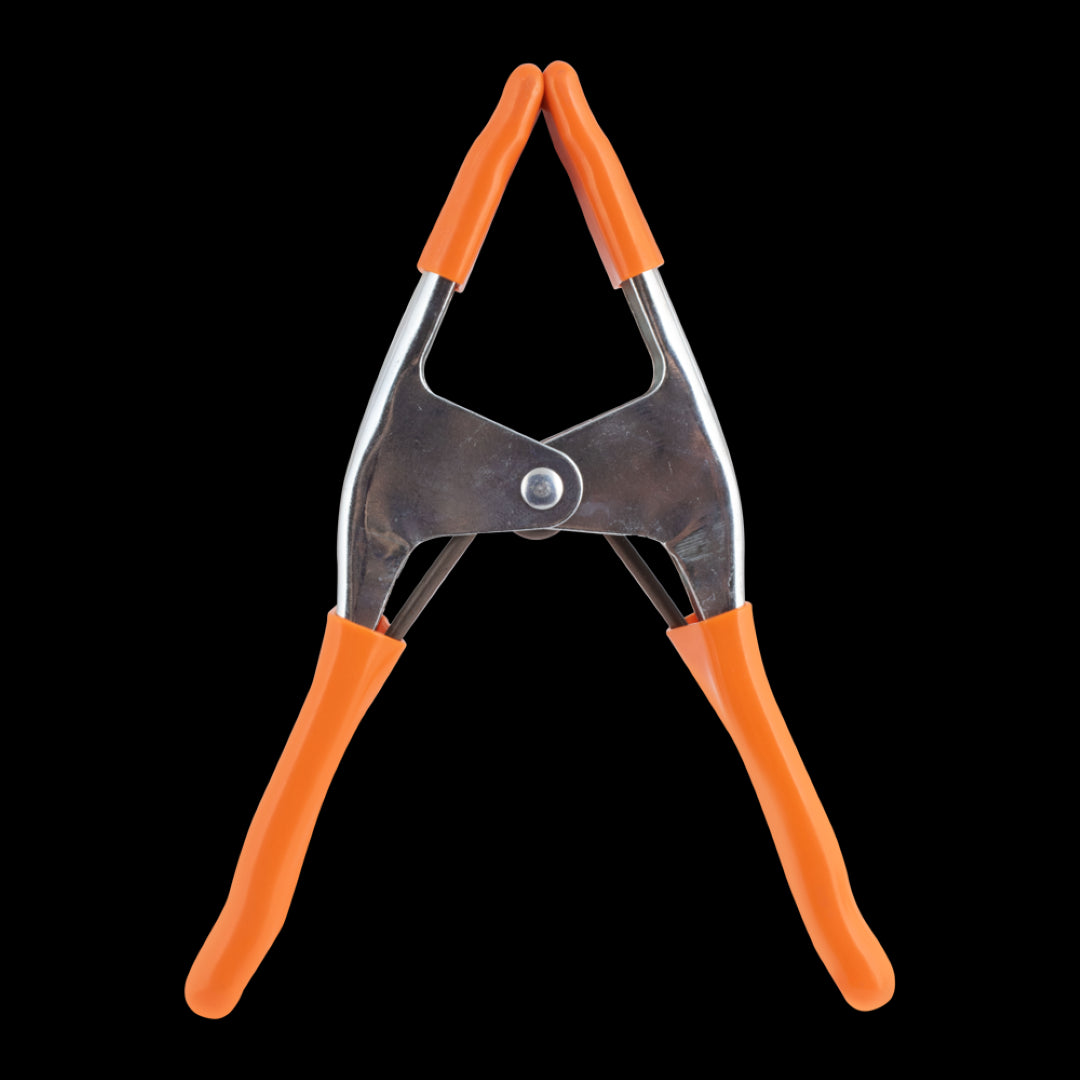 PONY JORGENSEN 75mm Classic Spring Clamp with ergonomic handles for strong grip on various materials in a lightweight design.