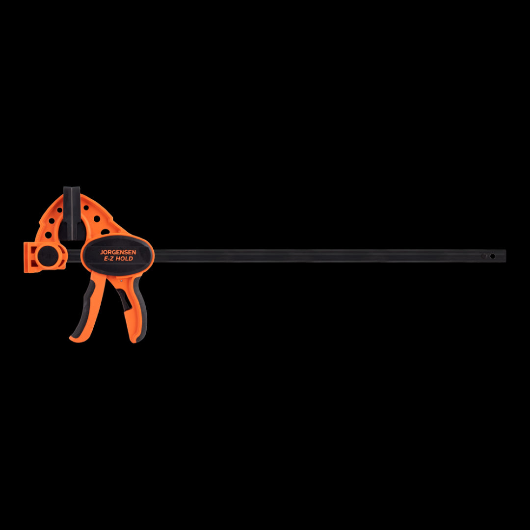 PONY JORGENSEN 450mm Medium-Duty E-Z HOLD Expandable Bar Clamp with comfortable grip and quick-release lever for versatile projects.