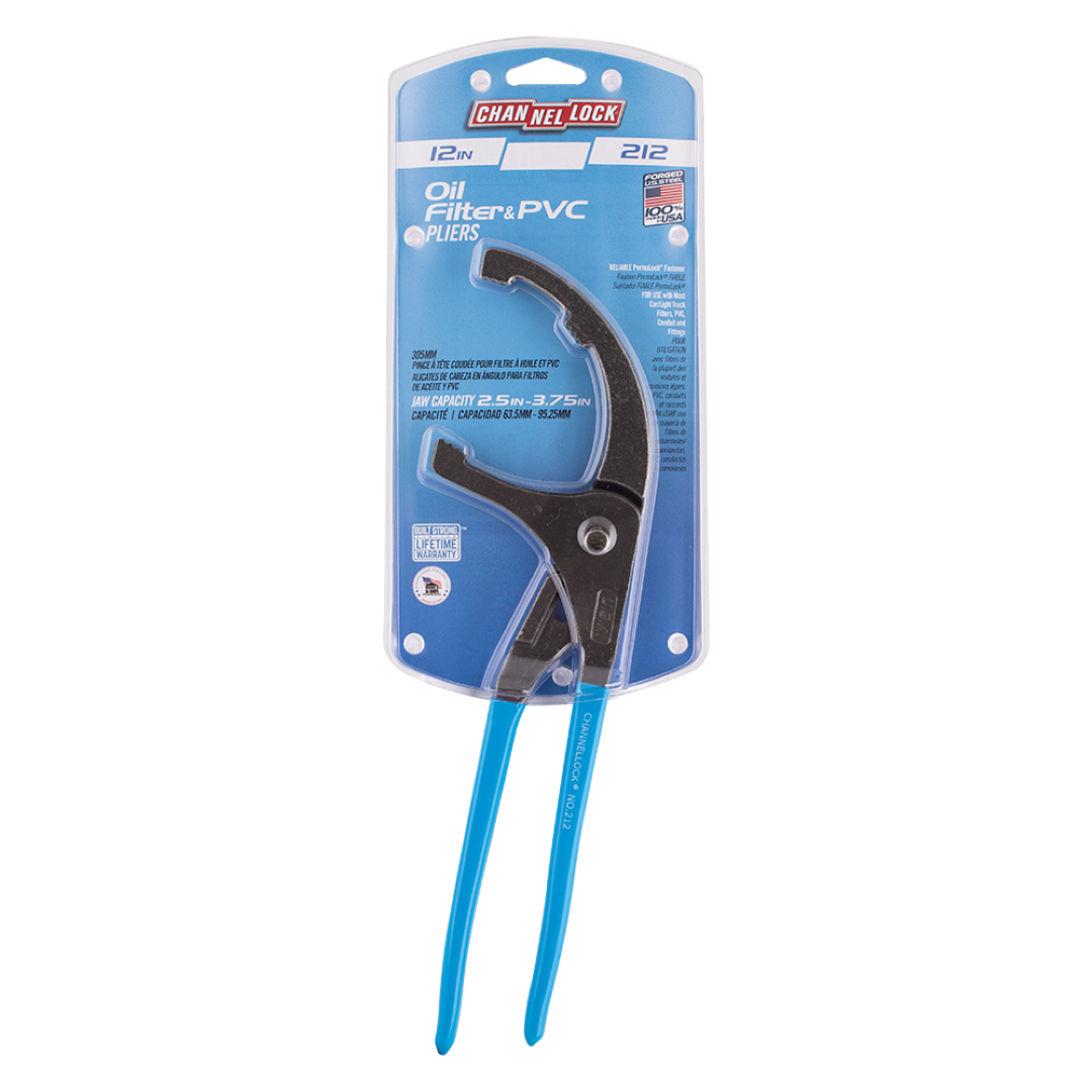 CHANNELLOCK 305mm Oil Filter/PVC Plier