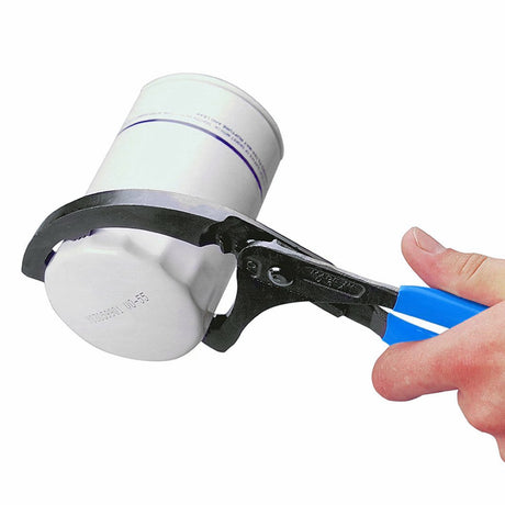ChannelLock 395mm Oil Filter/PVC Plier with adjustable jaw capacity, designed for automotive repair and plumbing tasks.