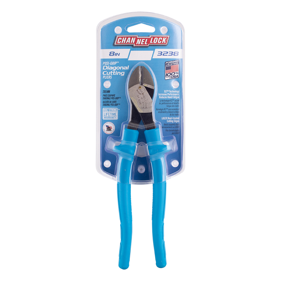 CHANNELLOCK 205mm Insulated Diagonal Cutting Plier, Posi-Grip