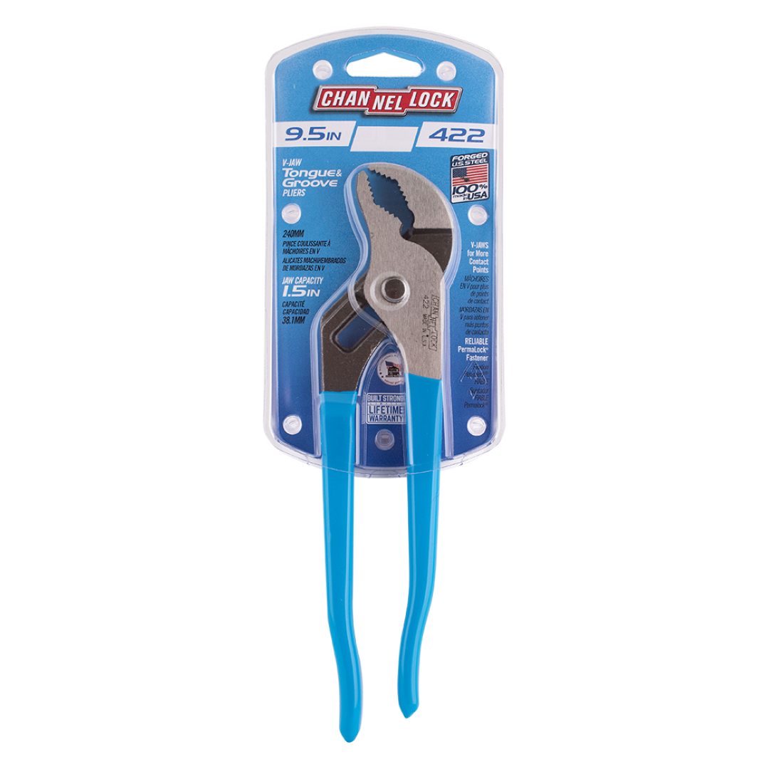 CHANNELLOCK 240mm V-Jaw Tongue & Groove Plier
