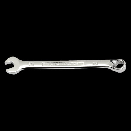 DRAPER 8mm Hi-Torq Ring & Open End Spanner, chrome vanadium steel, designed for durability and superior grip.