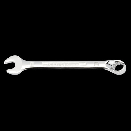 DRAPER 12mm Hi-Torq Ring & Open End Spanner crafted from chrome vanadium steel for durability and superior grip.