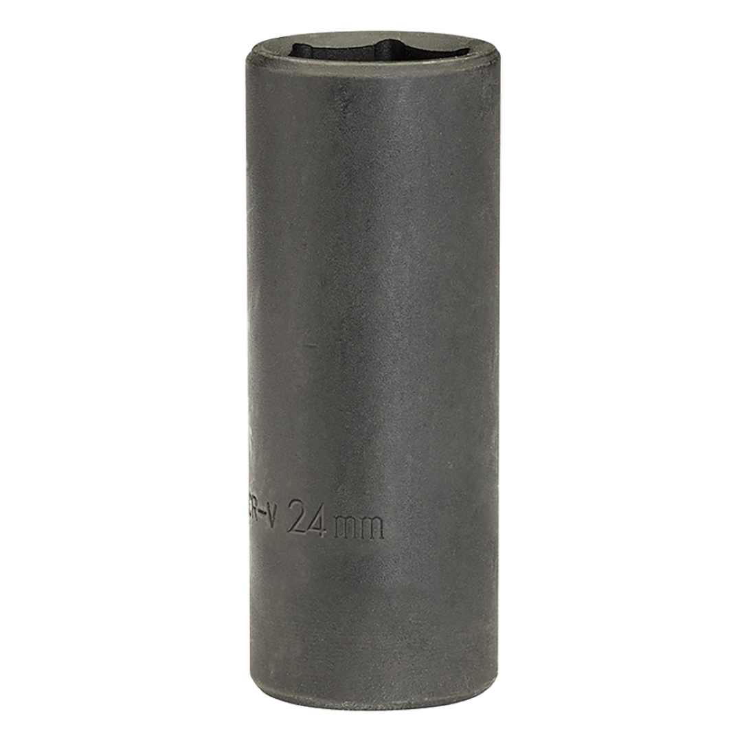 DRAPER 24mm 1/2 Inch Drive Deep Impact Socket