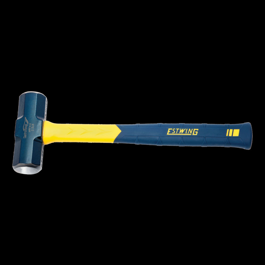 ESTWING 4lb Fiberglass Engineers Hammer with forged steel head and ergonomic handle for precision and comfort in various applications.