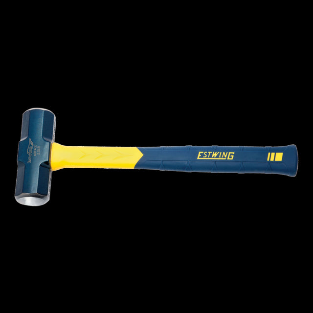 ESTWING 4lb Fiberglass Engineers Hammer with forged steel head and ergonomic handle for precision and comfort in various applications.