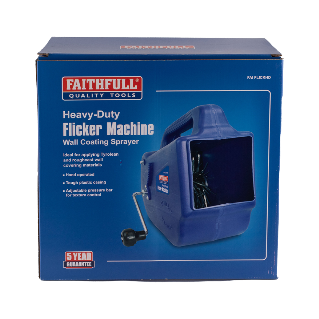 FAITHFULL Heavy-Duty Flicker Machine