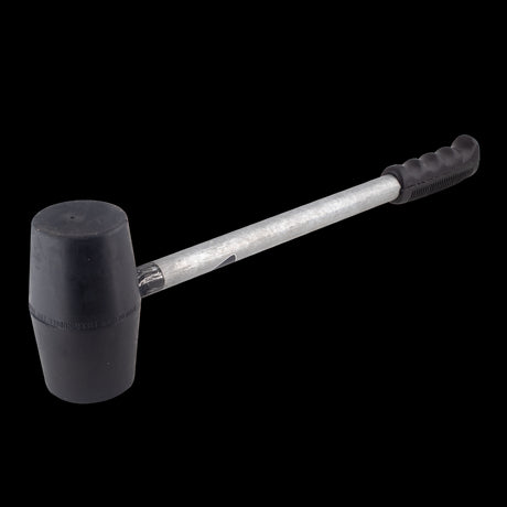 Field Rubber Mallet with steel handle and rubber head, ideal for DIY projects, crafts, and professional use.