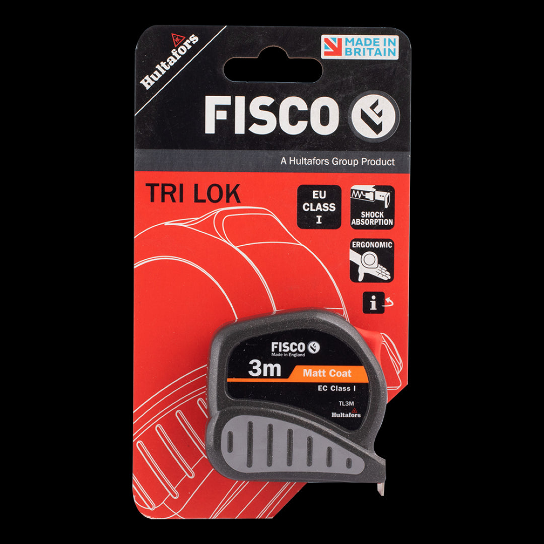 FISCO Tri Lok Measuring Tape (3m x 13mm)
