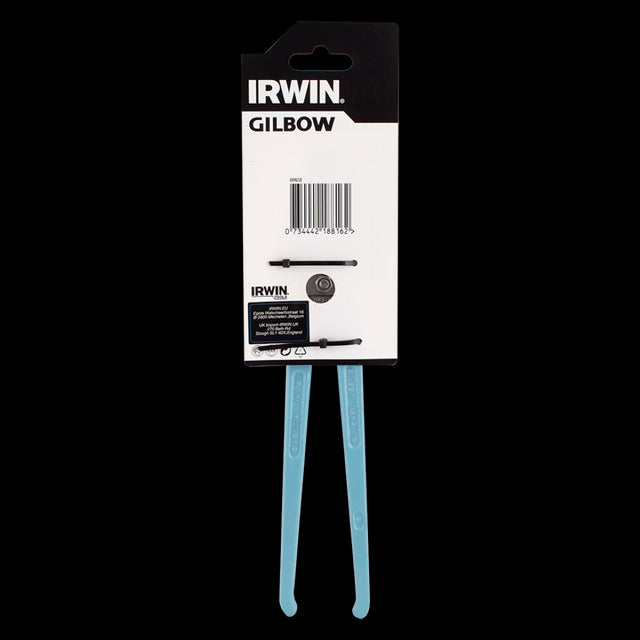 GILBOW 250mm straight tin snips designed for cutting sheet metal, aluminum, and plastics with durable carbon steel blades.