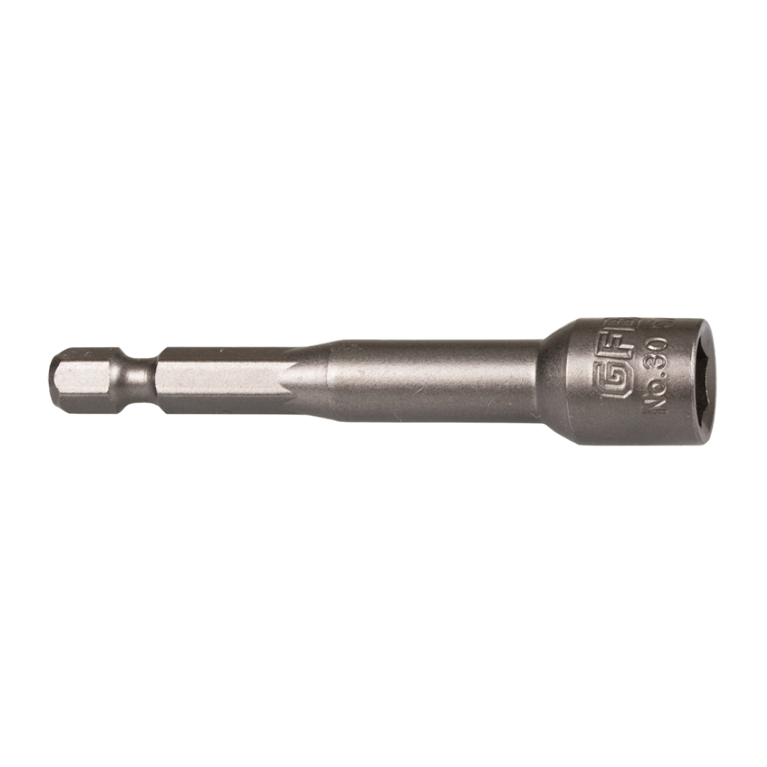 GFB 5/16" Magnetic Nutsetter - 65mm, durable tool with a robust magnet for secure fastening in hard-to-reach areas.