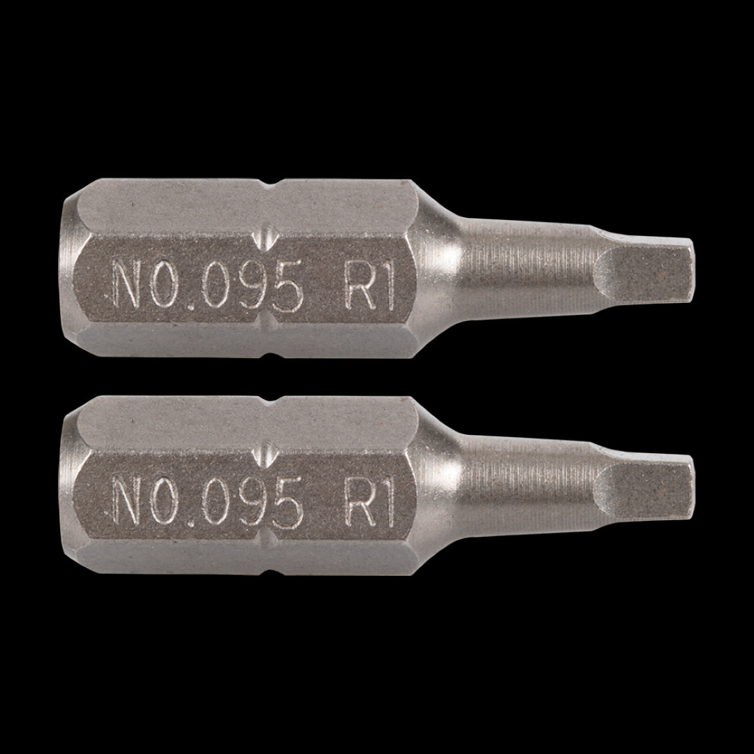 GFB No.1 Square Bit - 25mm x 2 Pack