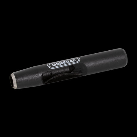 GENERAL 8mm Hollow Punch tool for precise hole cutting in soft metals, leather, and cork with ergonomic grip design.