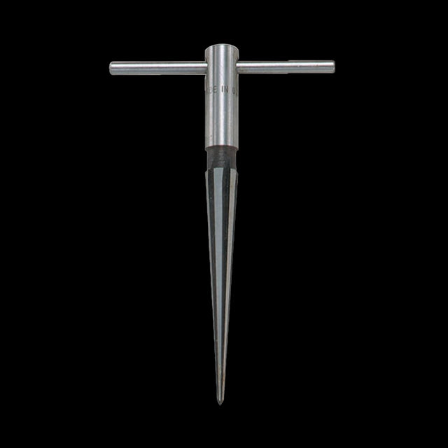 GENERAL Taper Reamer with ergonomic T-handle for precision reaming and hole enlargement in various materials.