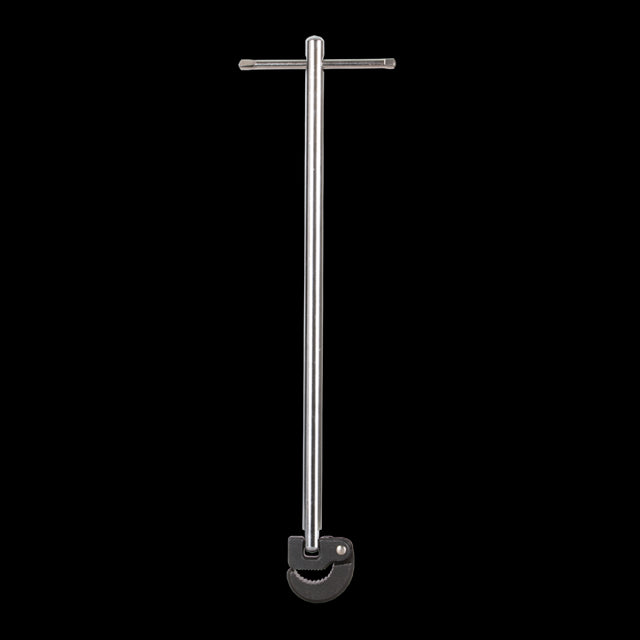 STANWAY 350mm Adjustable Basin Wrench with swivel head, strong jaws, and durable steel for efficient plumbing in tight spaces.