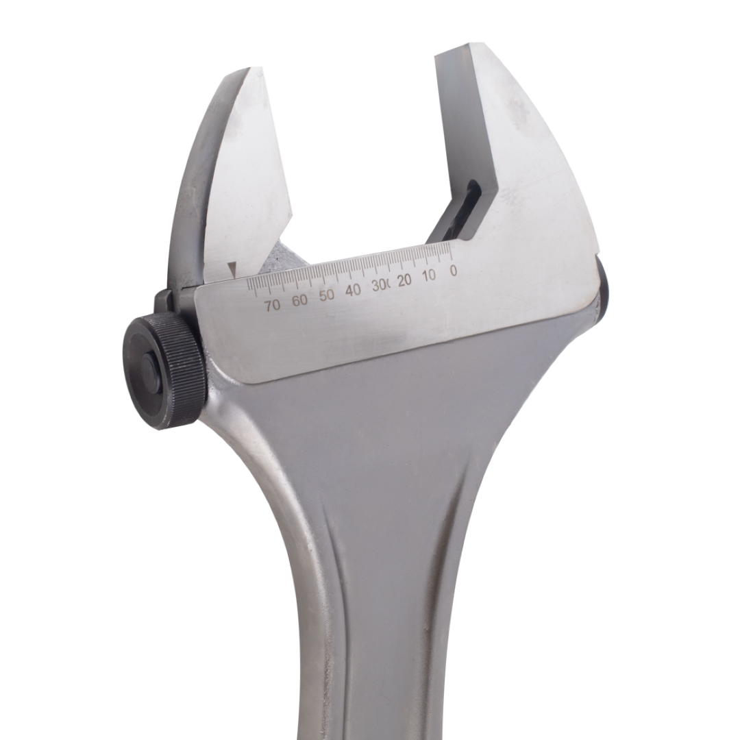 IREGA Heavy Duty Adjustable Wrench (750mm x 78mm CAP)