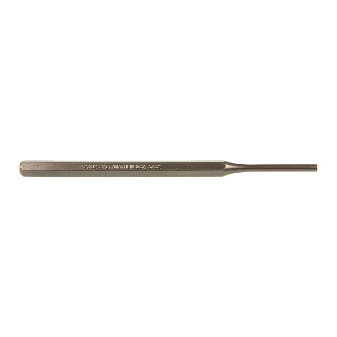 MAYHEW Pin Punch 150mm x 5/32” for precision pin removal in automotive and metalworking tasks, featuring durable shank design.