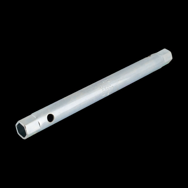 MELCO Double Ended Tube Spanner (10mm x 11mm) with durable steel construction and ergonomic T-bar design for easy access.