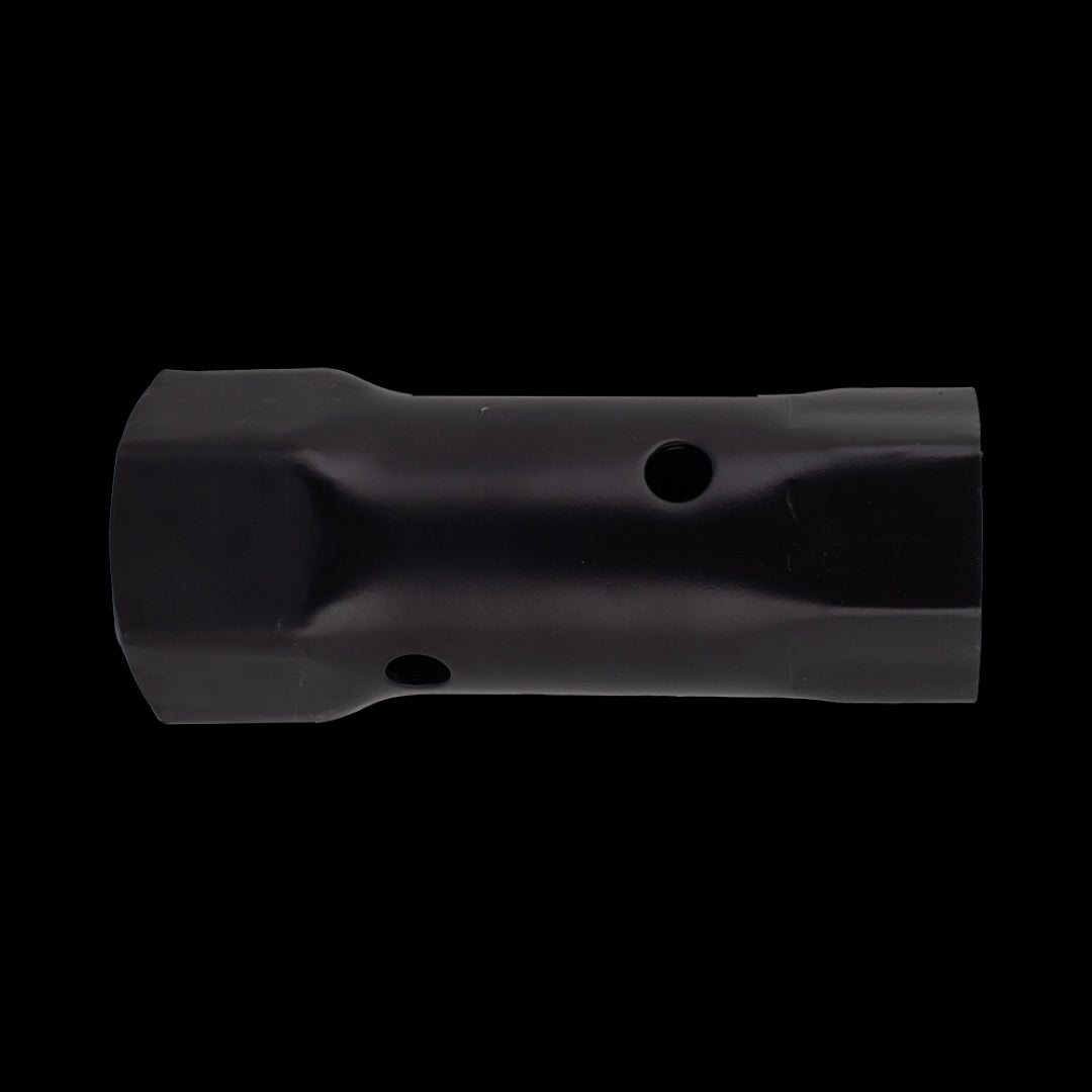 MELCO Whitworth Double Ended Tube Spanner with hexagonal ends, 1-1/4" x 1-1/2", engineered for automotive and plumbing tasks.