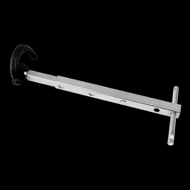 STANWAY 375mm Telescopic Basin Wrench for easy access in tight spaces, featuring an adjustable length and non-slip grip.