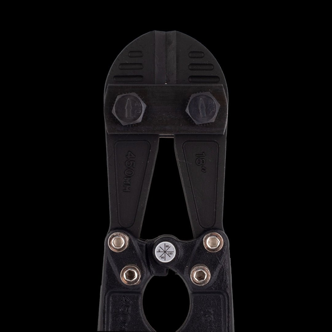 MANOR 450mm Unco-Bolt & Bend Cutter, a 2-in-1 tool for cutting and bending steel bars with precision and strength.