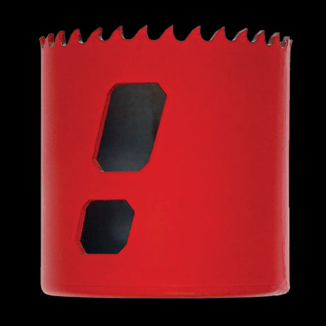 MORSE 51mm Bi-Metal Hole Saw for precise cutting in wood, metal, and plastic with patented tooth design and solid cap for reduced vibration.
