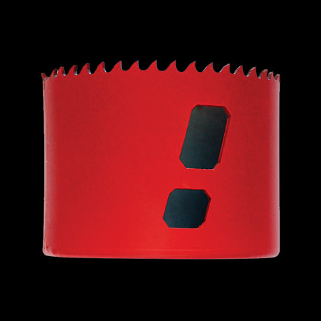 MORSE 64mm Bi-Metal Hole Saw for precise cutting in wood, metal, and more, featuring efficient slug removal and durable design.