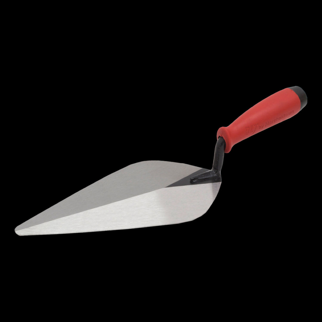 MARSHALLTOWN 275mm Brick Trowel with stainless steel blade and ergonomic handle for precision in masonry tasks.
