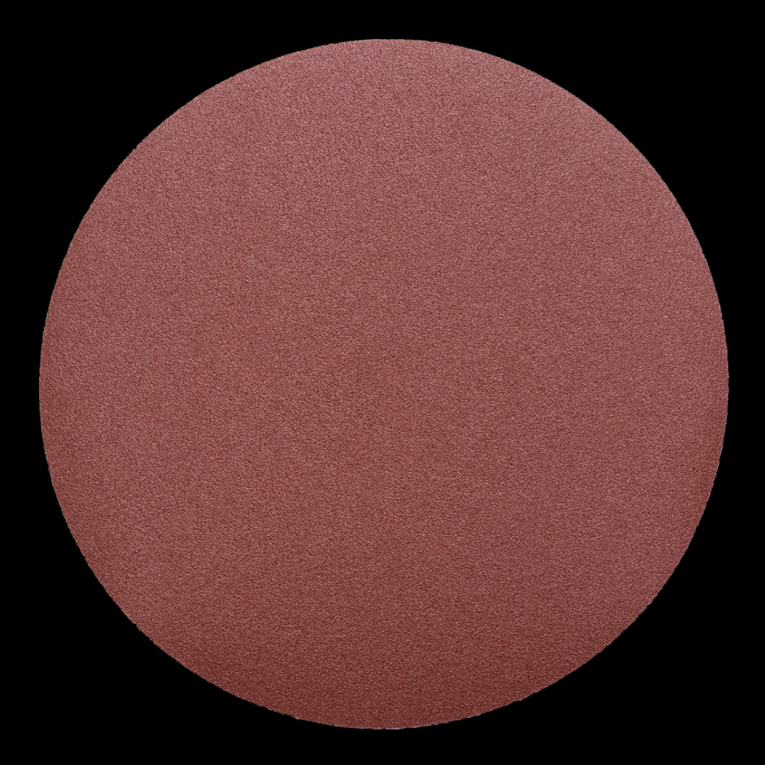 MARSHALLTOWN 120 grit sanding discs, 5 pack, designed for drywall and plaster, featuring durable aluminum oxide and quick-change system.