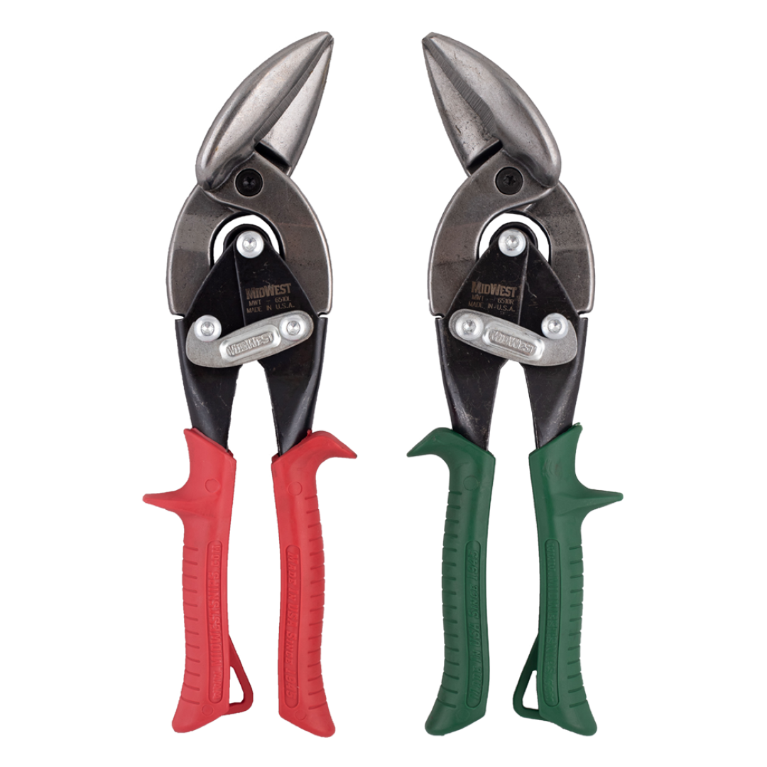MIDWEST Offset Aviation Snips Set