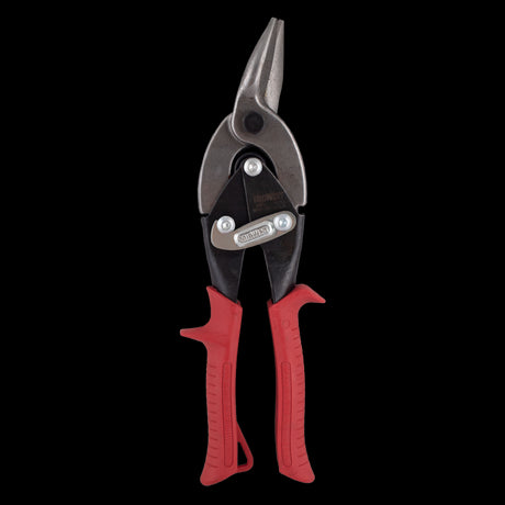 MIDWEST Left Aviation Snip with GLIDETECH® forged blades for precision cutting of metal and comfortable KUSH™N-POWER® handle.