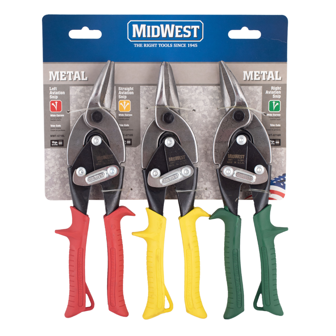 MIDWEST Aviation Snips Set