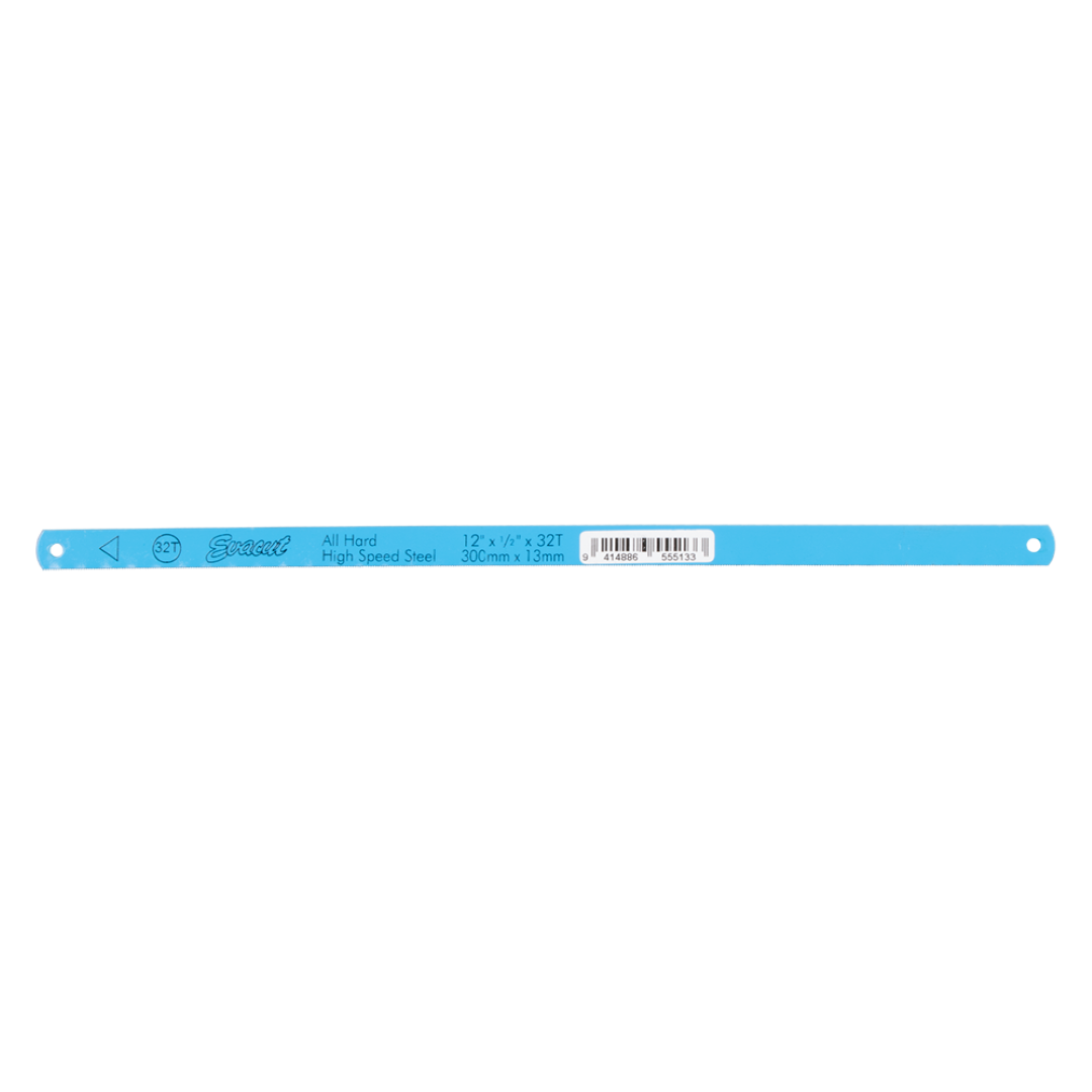 EVACUT 32T Hacksaw Blade made of HSS for precision cutting in metal, ideal for professionals and DIY projects.