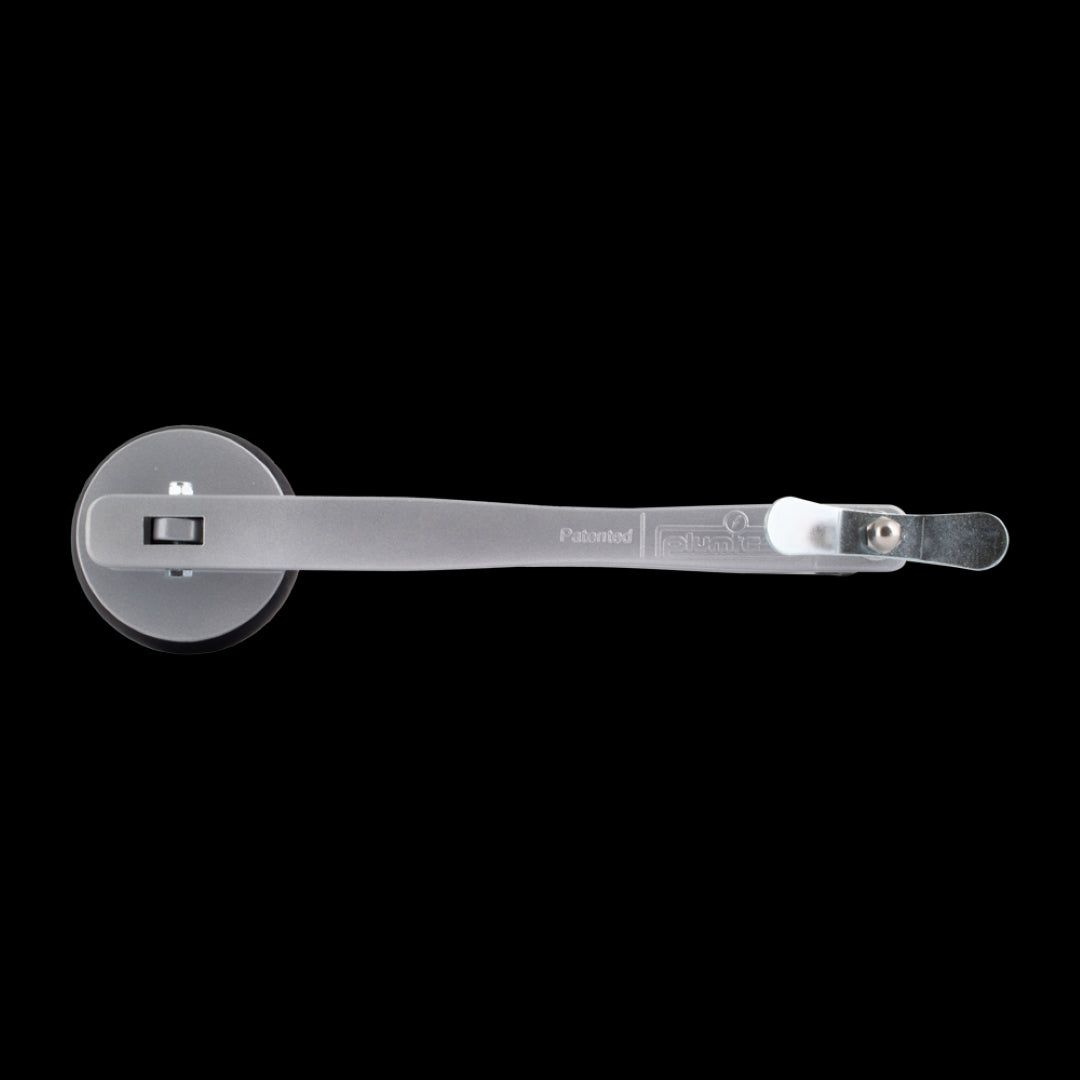 PLUMTEST 100mm Right Angled Test Plug for safe plumbing tests, featuring extended arms and durable cast aluminum construction.