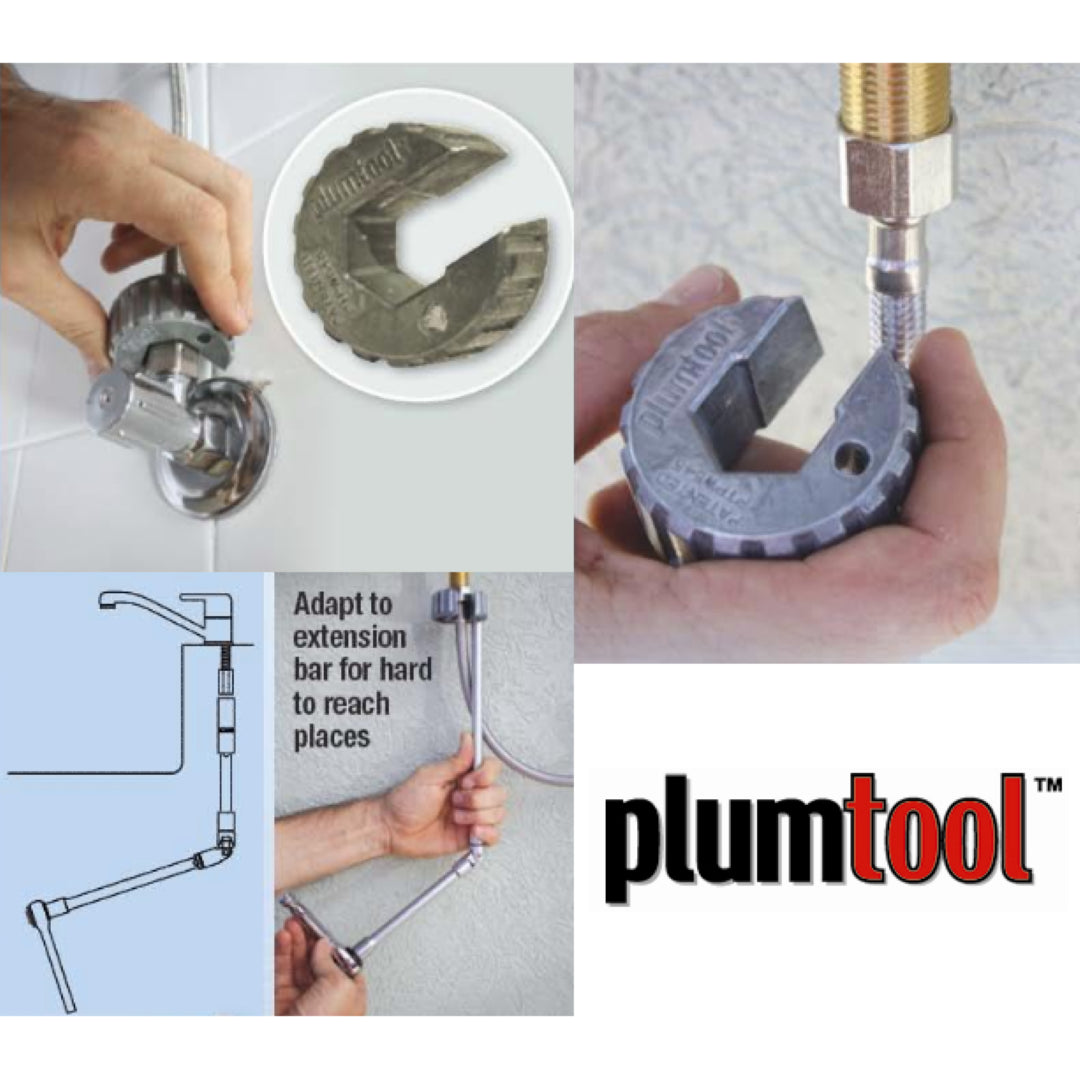 PLUMTOOL Mixer Tap Socket Set, 13-piece chrome vanadium steel set for easy mixer tap installations and replacements.