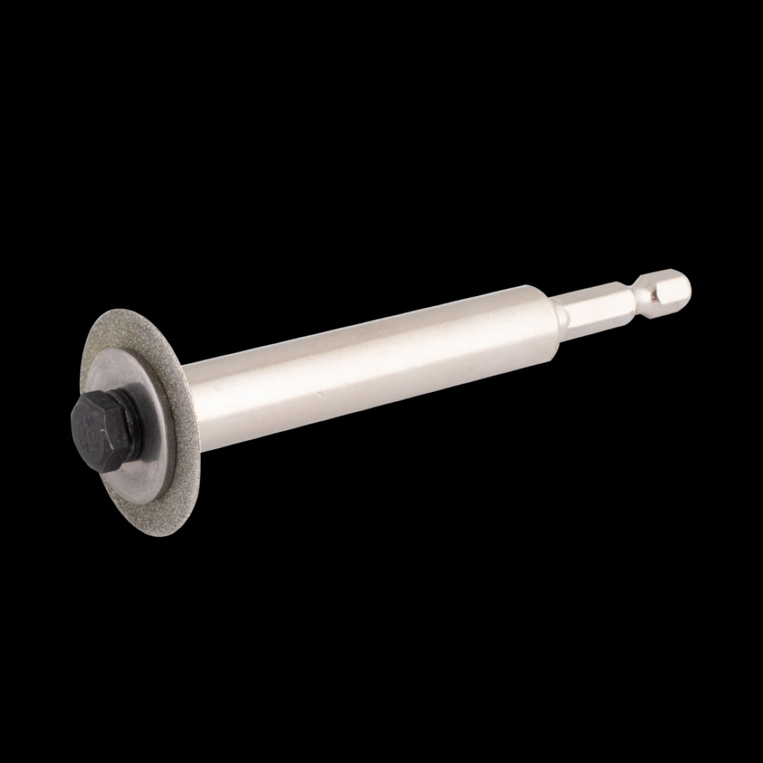 PLUMTOOL 32mm Internal Pipe Cutter effortlessly cuts PVC pipes from 40mm to 150mm with a durable diamond wheel.