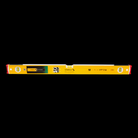 STABILA 800mm Craftsman's Level with three vials, magnetic grip, shock-absorbing ends for precise, durable leveling work.