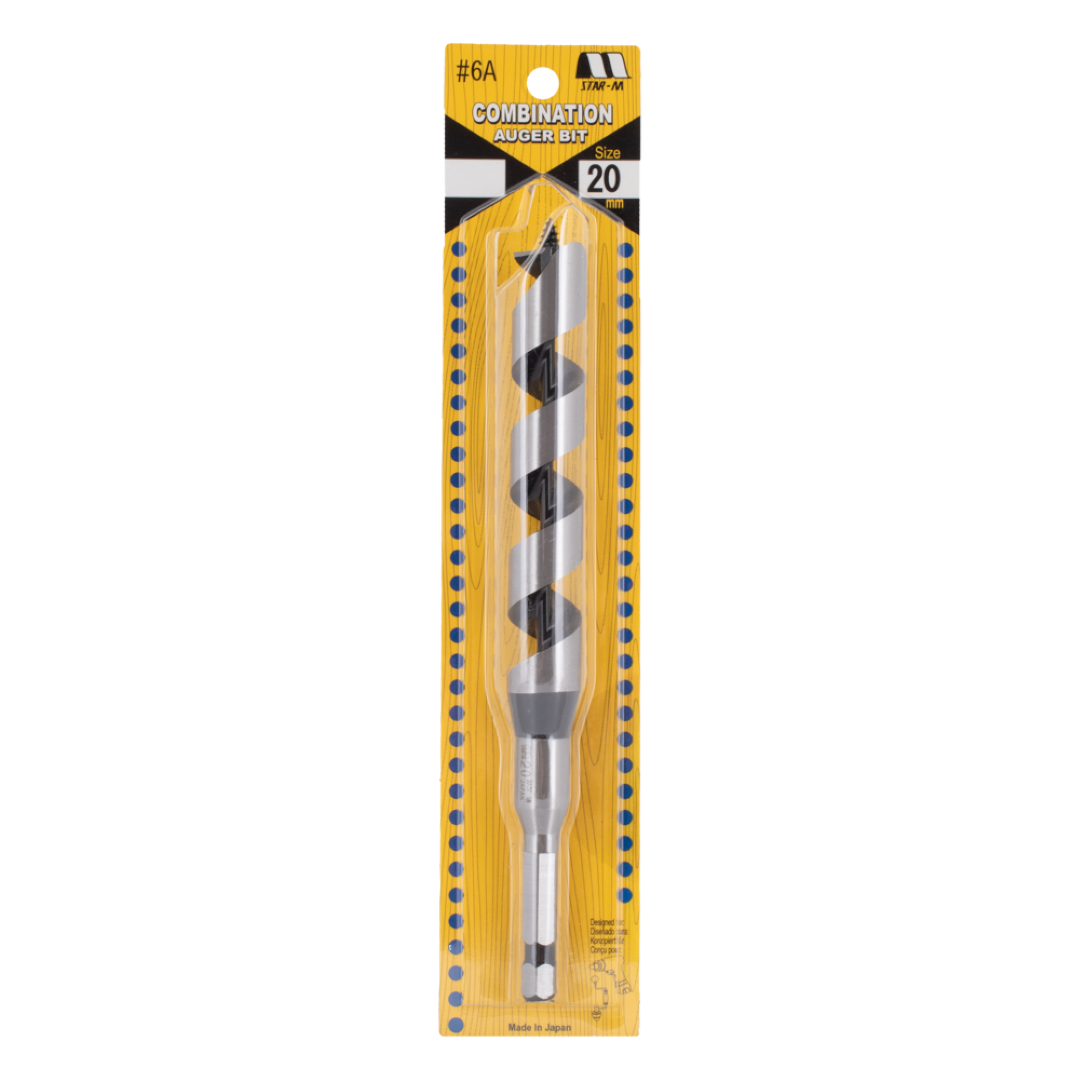 STAR-M Combination Auger Bit (20mm x 210mm)