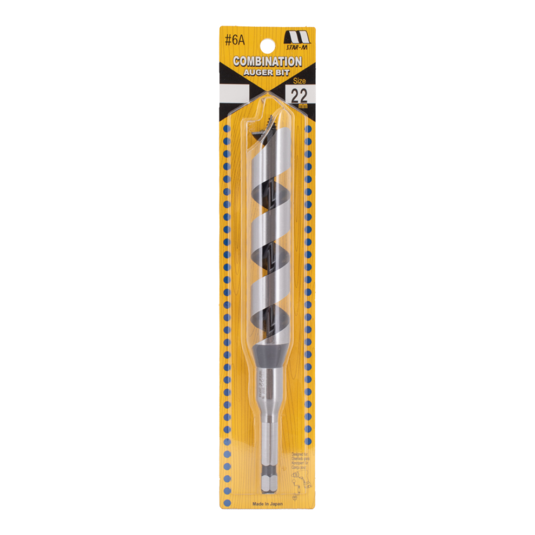 STAR-M Combination Auger Bit (22mm x 210mm)