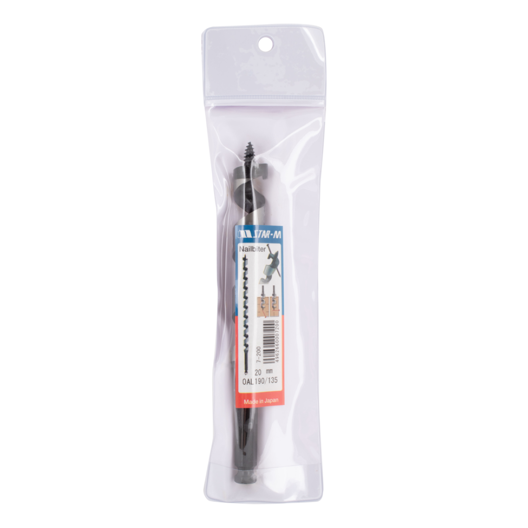 STAR-M Nail Biter Ship Auger (20mm x 190mm)