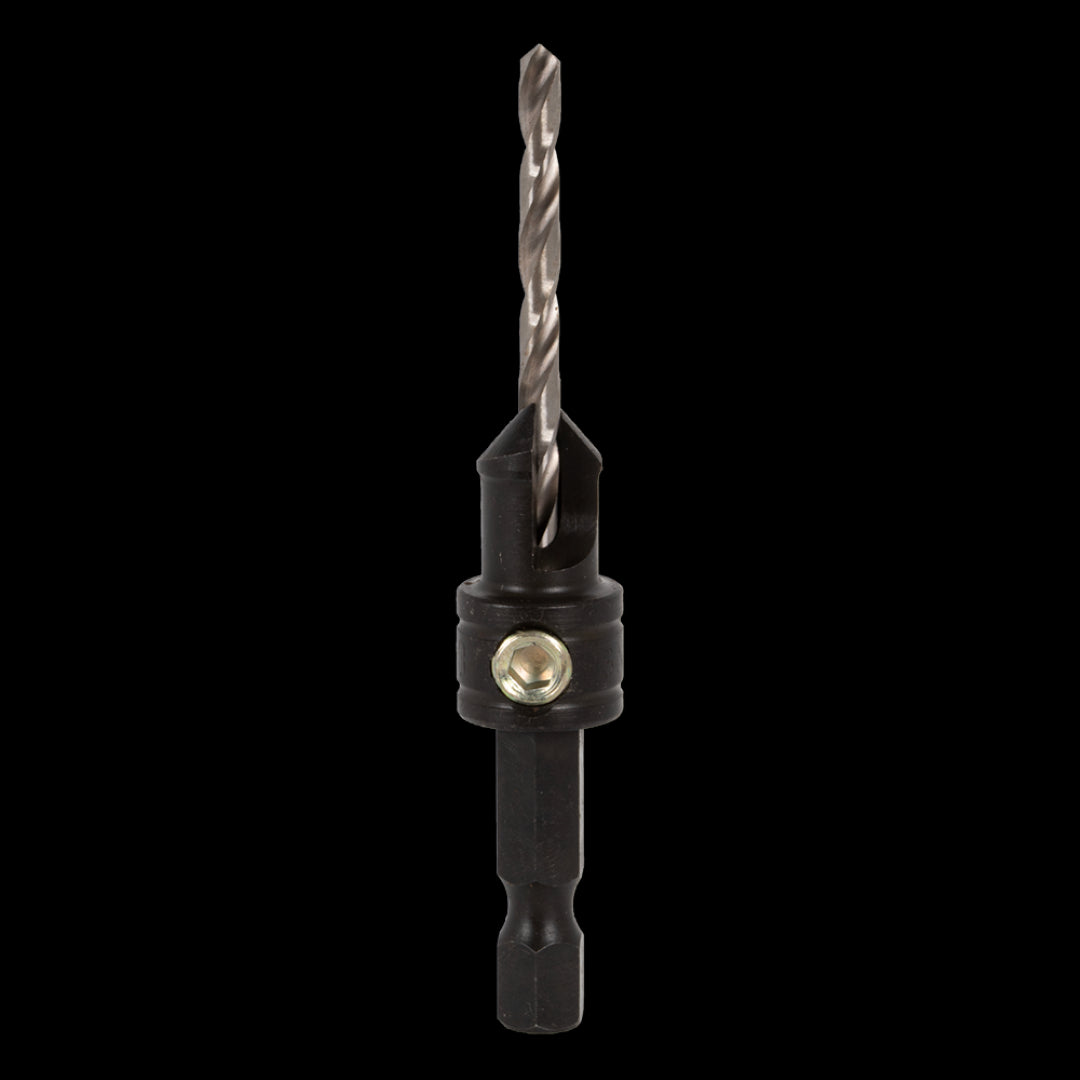 SNAPPY 1/8" Countersink No.10 for precise drilling and counter-sinking with No.10 screws in woodworking and metalworking.