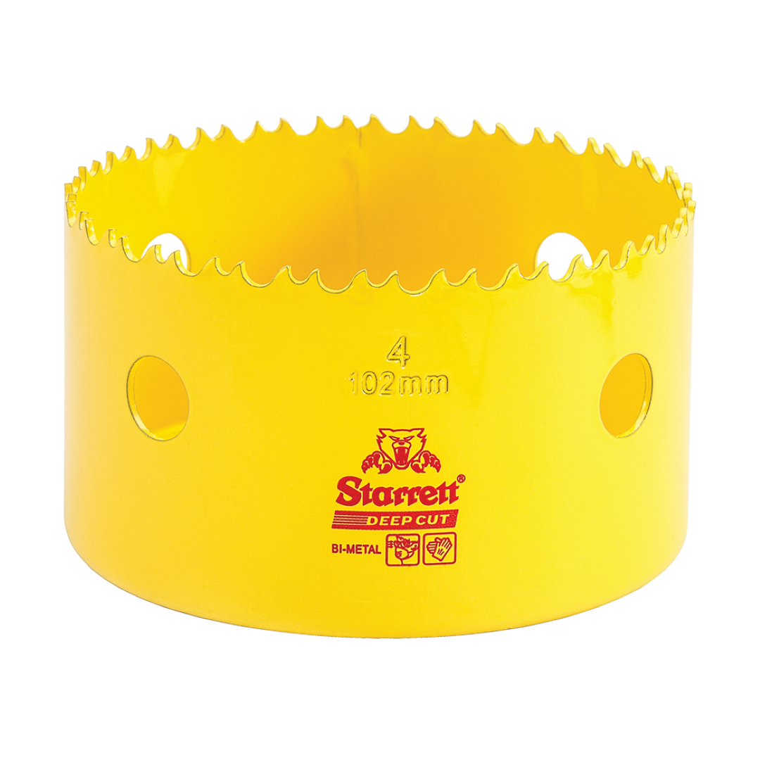 STARRETT 102mm Deep Cut Holesaw