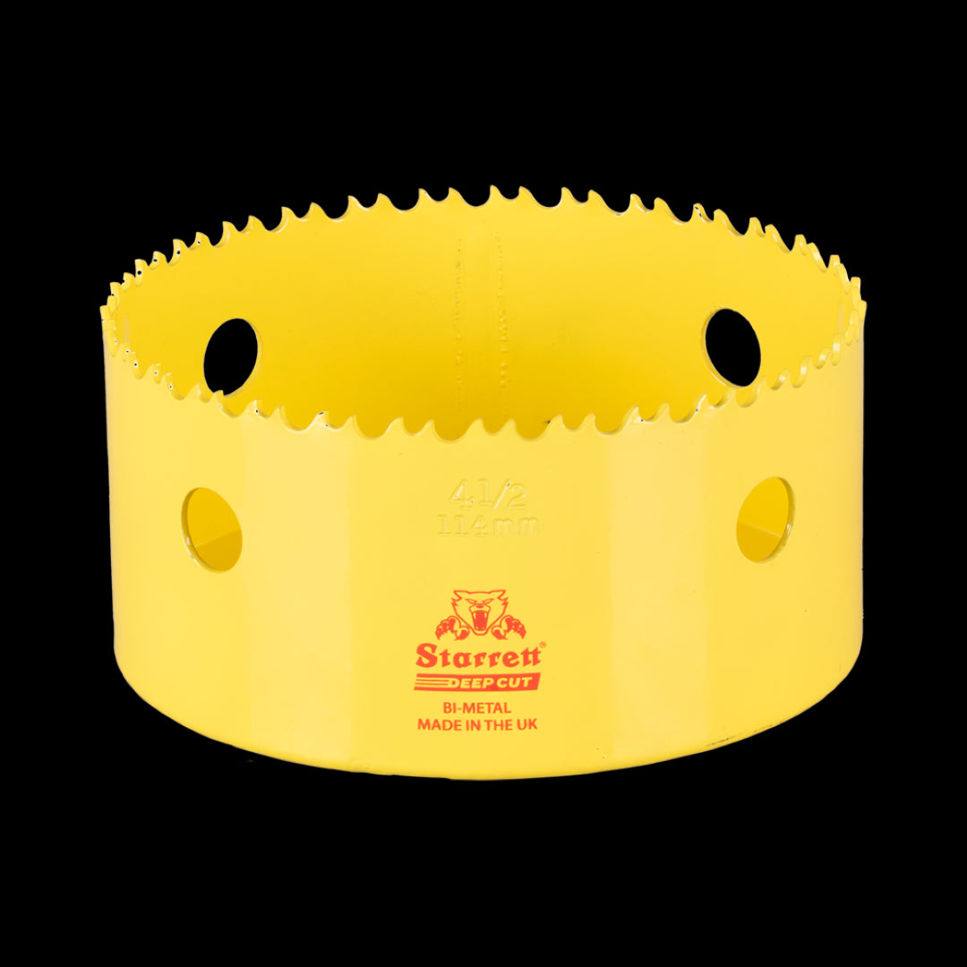 STARRETT 114mm Deep Cut Holesaw