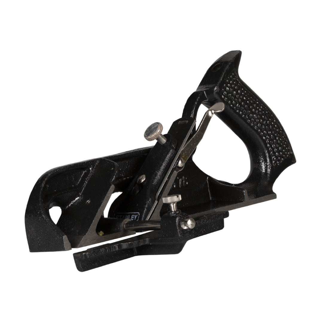 STANLEY Rebate Plane No. 78, a precision tool for clean cuts in woodworking projects with ergonomic design and adjustable mouth.