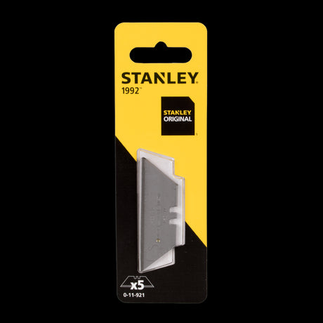 STANLEY Heavy Duty Knife Blades 5 Pack: Premium blades for precise cutting of tough materials like carpet and cardboard.