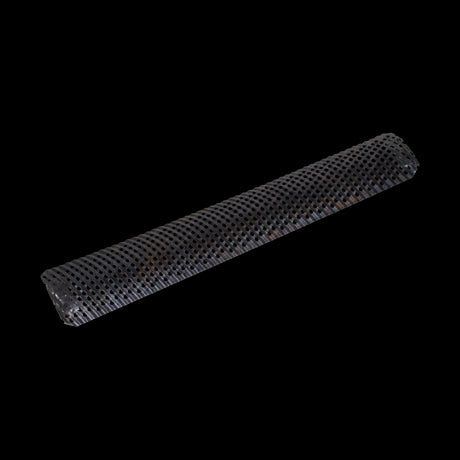 STANLEY 250mm half round Surform blade for smooth shaping of wood, plastic, and plaster with efficient cutting teeth.