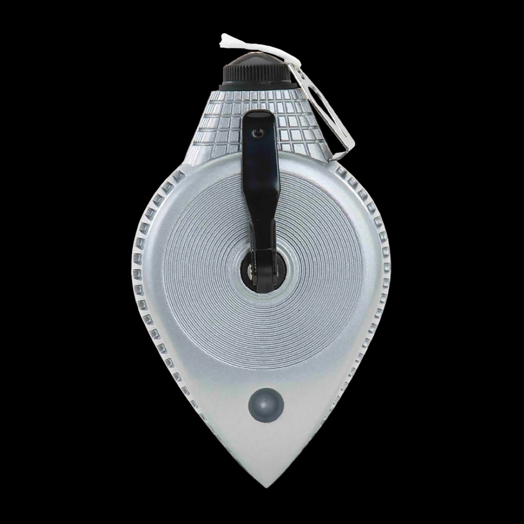 STANLEY 30m Aluminium Case Chalk Line tool designed for precise marking in construction and DIY projects.