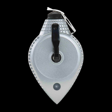 STANLEY 30m Aluminium Case Chalk Line tool designed for precise marking in construction and DIY projects.